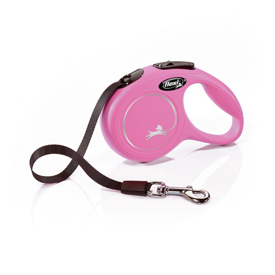 Correa de cinta flexi new classic rosado